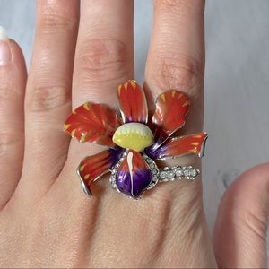 3/$20 Double Loop Orchid Ring